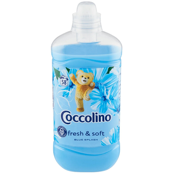 Coccolino Fresh & Soft Blue Splash koncentrovaná aviváž 58 dávek 1,45 l