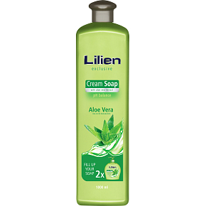 Lilien Aloe Vera tekuté mýdlo, náplň, 1 l