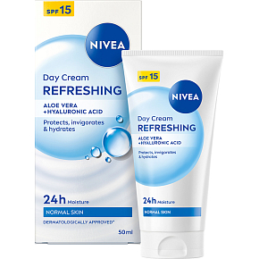 Nivea Essential Hydratační denní krém pro normální pleť SPF15 50ml Nivea Essential Hydratační denní krém pro normální pleť SPF15 50ml