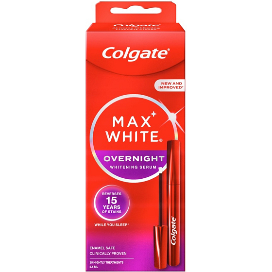 Colgate Max White Overnight pero na bělení zubů 2,5 ml