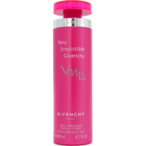 Givenchy Very Irresistible tělové mléko pro ženy 200 ml