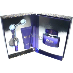 Versace Versus toaletní voda 50 ml + toaletní voda 3,5 ml + tělové mléko 50 ml + klíčenka, dárková sada