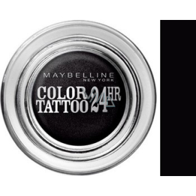 Maybelline Color Tattoo 24h oční stíny 60 Timeless Black 4 g