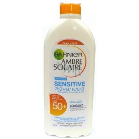 Garnier Ambre Solaire Sensitive Advanced OF50+ mléko na opalování 400 ml