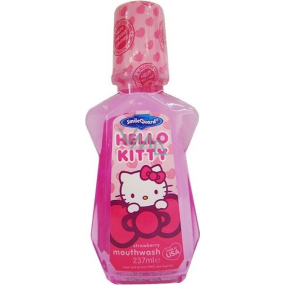 Hello Kitty Jahoda ústní voda pro děti 237 ml