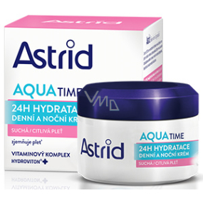 Astrid Aqua Time denní a noční krém pro suchou a citlivou pleť 50 ml