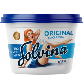 Solvina Original účinná mycí pasta pro chlapské ruce 320 g