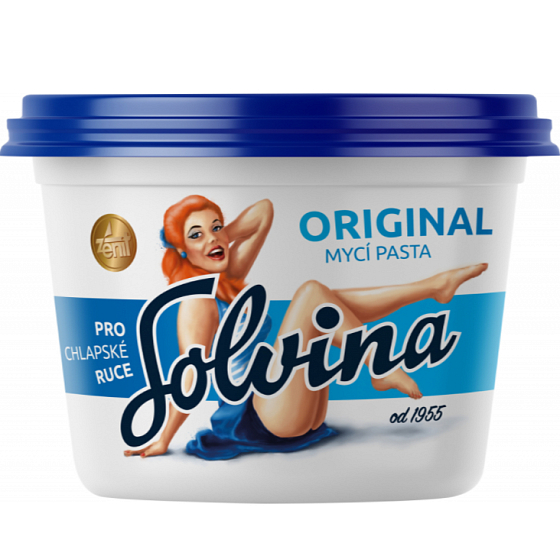 Solvina Original účinná mycí pasta pro chlapské ruce 320 g