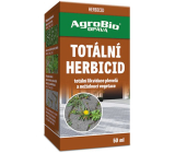 AgroBio Totální herbicid k hubení plevelů, dřevin, starých trávníků 50 ml BSN4G2227 7/2027