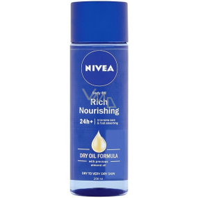 Nivea Body Oil Rich Nourishing výživný tělový olej 200 ml