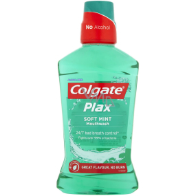 Colgate Plax Soft Mint ústní voda cestovní balení 60 ml