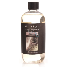 Millefiori Milano Natural White Musk - Bílé pižmo Náplň difuzéru pro vonná stébla 500 ml