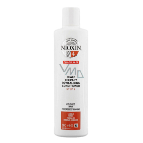Nioxin System 4 Scalp Therapy Revitalizing Kondicionér pro výrazně řídnoucí chemicky ošetřené jemné vlasy 300 ml