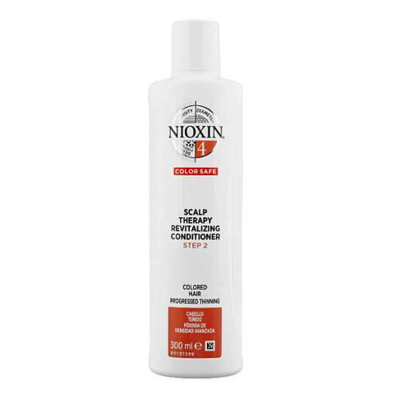 Nioxin System 4 Scalp Therapy Revitalizing Kondicionér pro výrazně řídnoucí chemicky ošetřené jemné vlasy 300 ml
