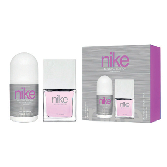 Nike Sensaction Edition for Woman toaletní voda pro ženy 30 ml + kuličkový deodorant roll-on 50 ml, dárková sada