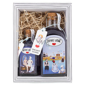 Bohemia Gifts Domácí lázně - Levandule sprchový gel 250 ml + sůl do koupele 110 g, kosmetická sada