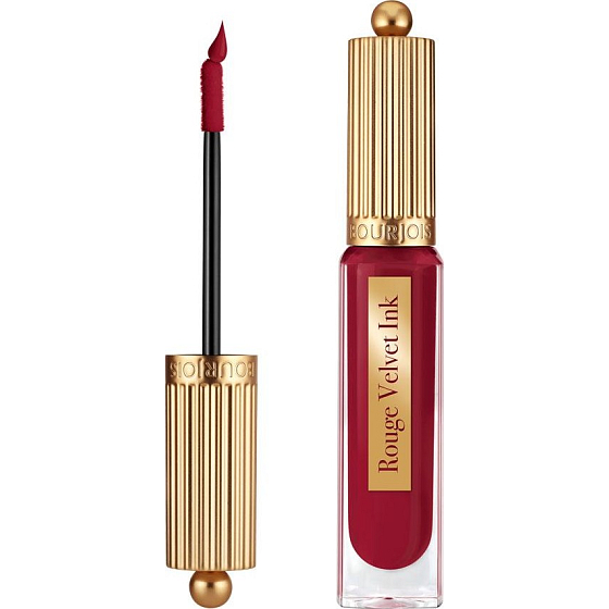 Bourjois Rouge Velvet Ink matná tekutá rtěnka 10 Re(d)belle 3,5 ml