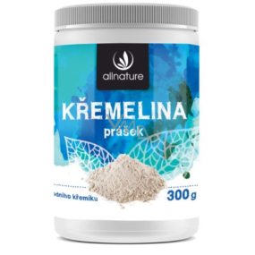 Allnature Křemelina prášek napomáhá detoxikaci organismu, doplněk stravy 300 g