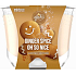 Glade Maxi Ginger Spice Oh So Nice s vůní perníkového koření a vanilky vonná svíčka ve skle, doba hoření až 52 hodin 224 g