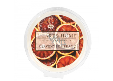 Heart & Home Červený pomeranč Sojový přírodní vonný vosk 26 g