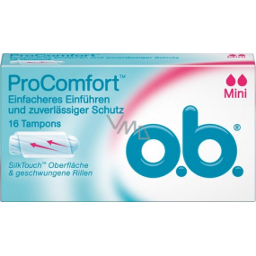 o.b. Pro Comfort Mini tampony 16 kusů