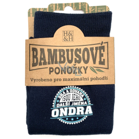 Albi Bambusové ponožky Ondra, velikost 39 - 46