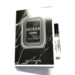 Guess Uomo Men toaletní voda pro muže 2 ml s rozprašovačem, vialka