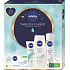 Nivea Timeless Classic Creme Soft krémové toaletní mýdlo 100 g + Creme Soft sprchový gel 250 ml + Original Care antiperspirant sprej 150 ml + Creme Soft svěží hydratační krém pro celé tělo 75 ml, kosmetická sada pro ženy