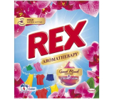 Rex Aromatherapy Color Orchid prášek na praní barevného prádla 4 dávky 260 g