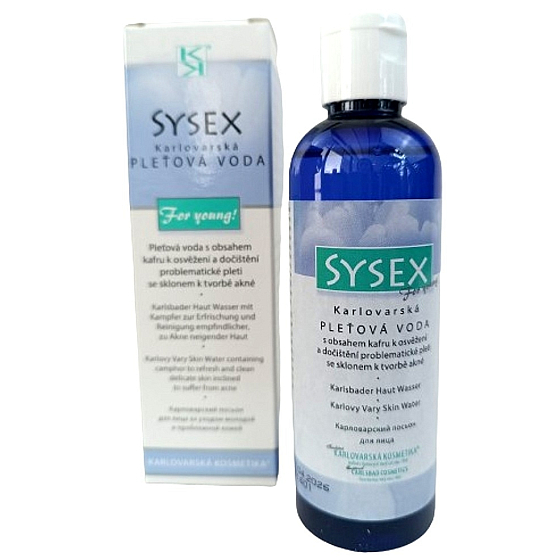 Sysex Young Karlovarská pleťová voda 100 ml