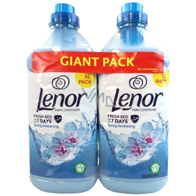 Lenor Spring Awakening vůně jarních květin, pačuli a cedru koncentrovaná aviváž 2 x 1600 ml, duopack