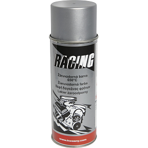 Auto-K Racing žáruvzdorná barva 650 °C, stříbrná, 400 ml Auto-K Racing žáruvzdorná barva 650 °C, stříbrná, 400 ml