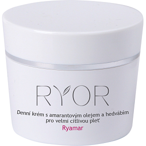 RYOR denní krém s amarantovým olejem a hedvábím 50 ml