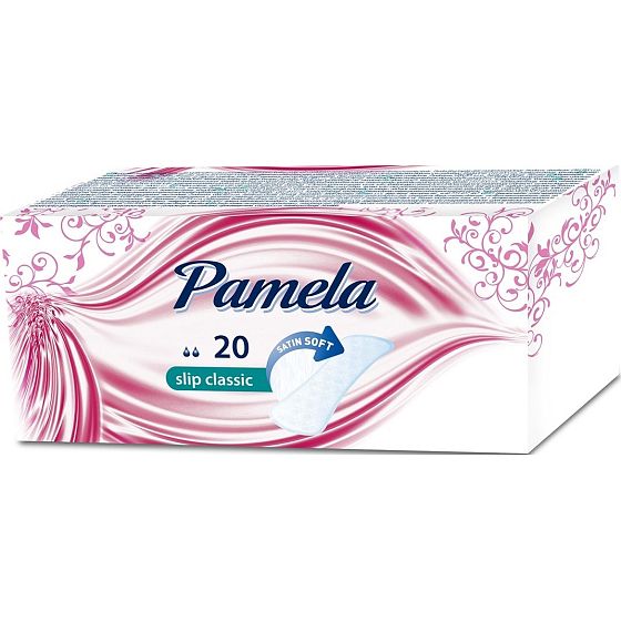 Pamela Slip Classic Satin Soft slipové intimní vložky 20 kusů