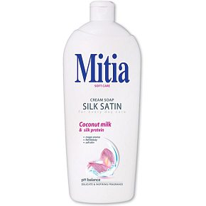 Mitia Silk Satin tekuté mýdlo, 1 l