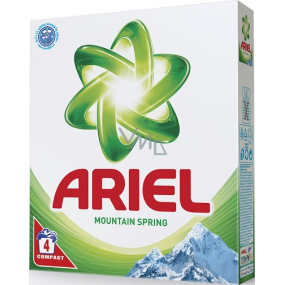 Ariel Mountain Spring prací prášek pro čisté a voňavé prádlo bez skvrn 4 dávky 280 g