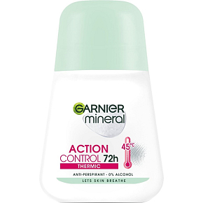 Garnier Mineral Action Control Thermic kuličkový antiperspirant, 50 ml Garnier Mineral Action Control Thermic kuličkový antiperspirant, 50 ml