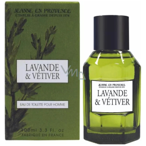 Jeanne en Provence Men Lavande & Vétiver - Lavande & Citronová tráva toaletní voda 100 ml