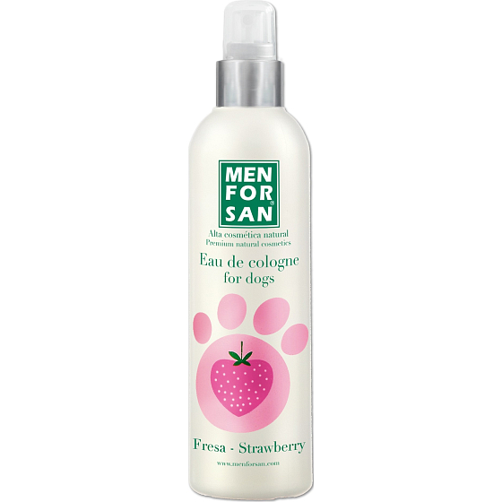 MenForSan Jahoda kolínská voda pro psy 125 ml