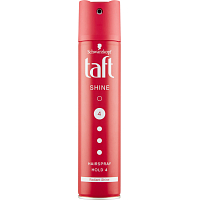 Taft Shine lesk, lak na vlasy se silnou fixací a intenzivním leskem, síla fixace 4, 250 ml