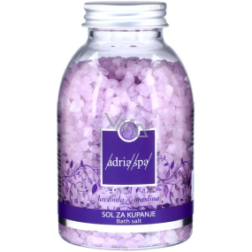 Adria Spa Lavender & Olive výživná sůl do koupele 300 g