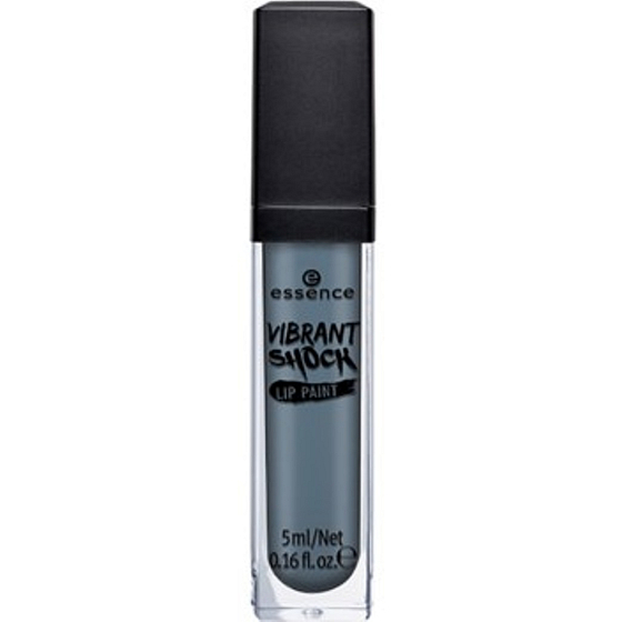 Essence Vibrant Shock Lip Paint barva na rty 06 Black Widow 5 ml