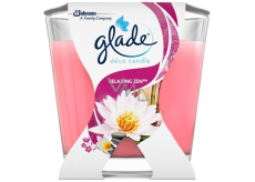 Glade Relaxing Zen Japonská zahrada vonná svíčka doba hoření až 30 hodin 70 g