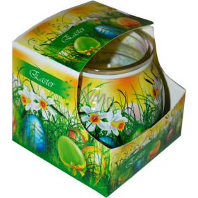 Admit Easter Green dekorativní aromatická svíčka ve skle 80 g