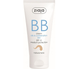 Ziaja BB SPF 15 krém mastná a smíšená pleť 02 Natural 50 ml