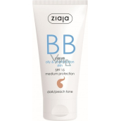 Ziaja BB SPF 15 krém mastná a smíšená pleť 03 Dark 50 ml