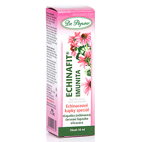 Dr. Popov Echinafit originální bylinné kapky imunita, krevní tlak, 50 ml Dr. Popov Echinafit originální bylinné kapky imunita, krevní tlak, 50 ml