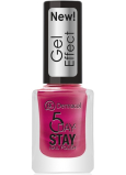 Dermacol 5 Day Stay Gel Effect dlouhotrvající lak na nehty s gelovým efektem 30 Chanson 12 ml