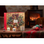 Yankee Candle Adventní kalendář Kniha čajová svíčka 12 kusů + votiv svíčka 12 kusů + svícen, Vánoční dárková sada 2019