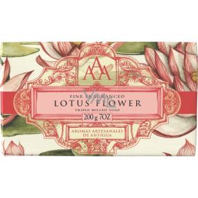 Somerset Toiletry Lotosový květ luxusní třikrát mleté toaletní mýdlo 200 g
